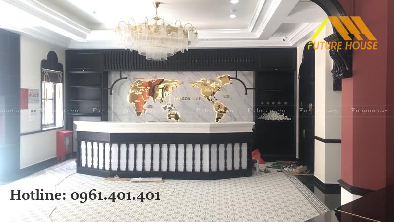 bản đồ inox mạ vàng
