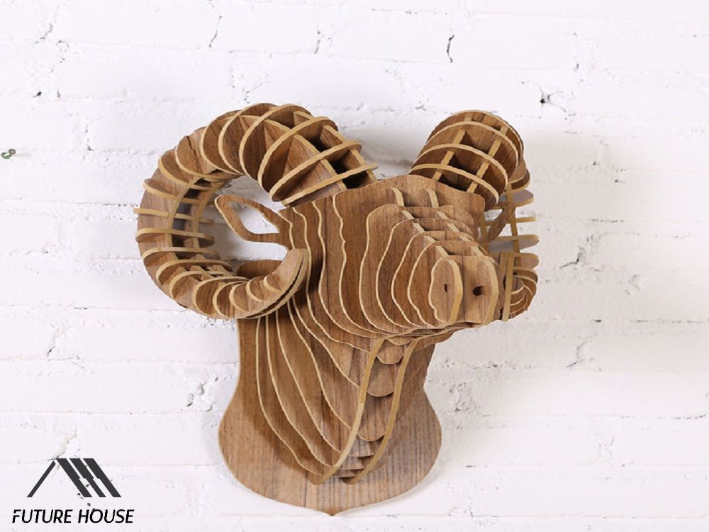 Đầu Dê Núi Treo Tường