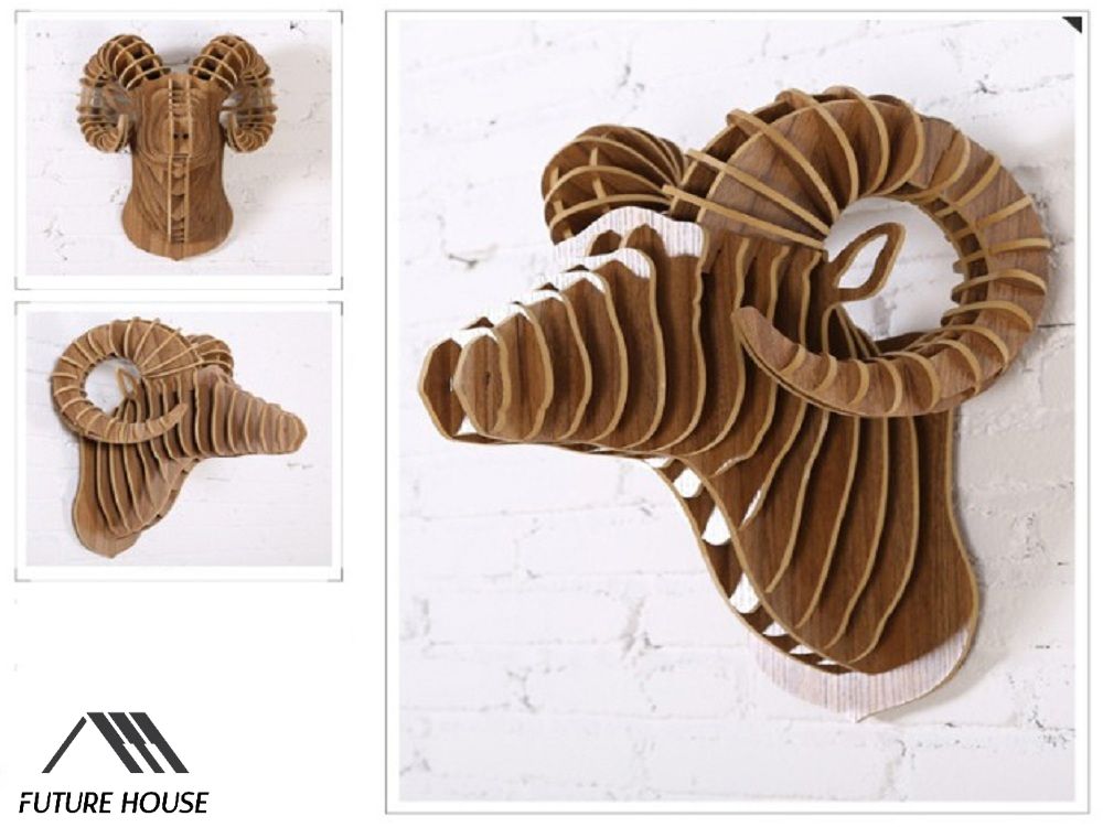 Đầu Dê Núi Treo Tường