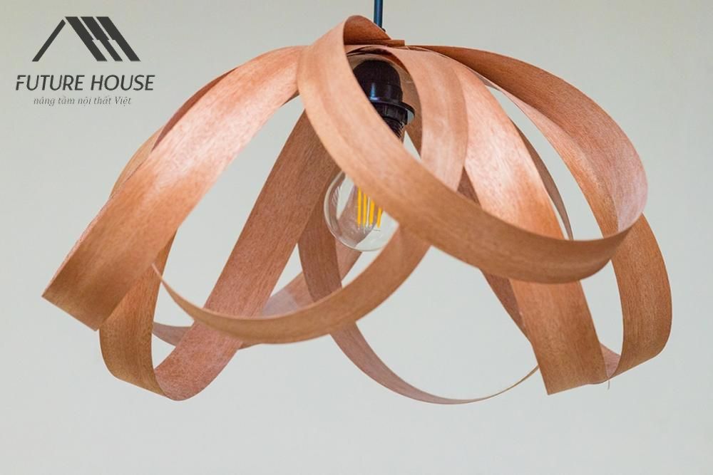 Đèn gỗ thả trần F-Louvre 72