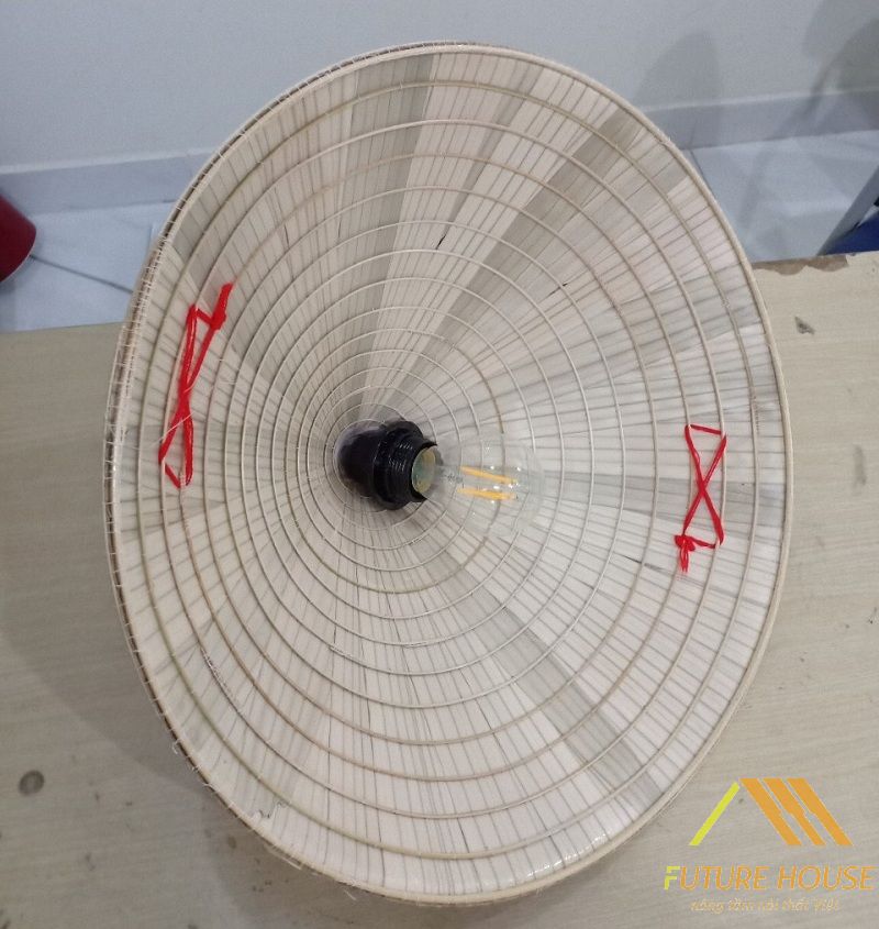 Đèn gỗ thả trần F-Louvre 58