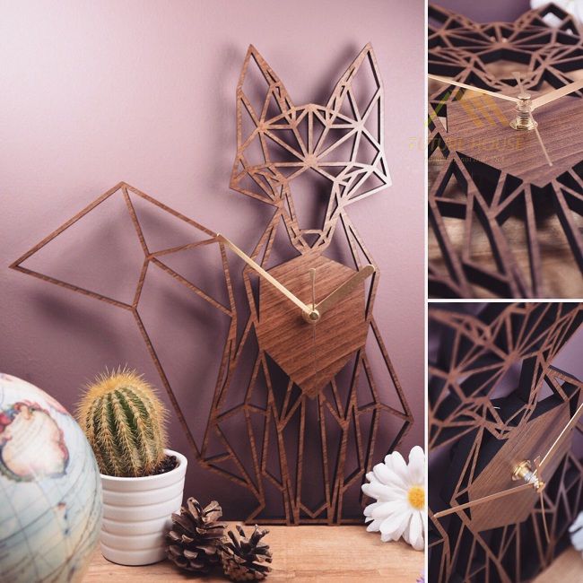 Đồng hồ gỗ treo tường F-Gorge 20