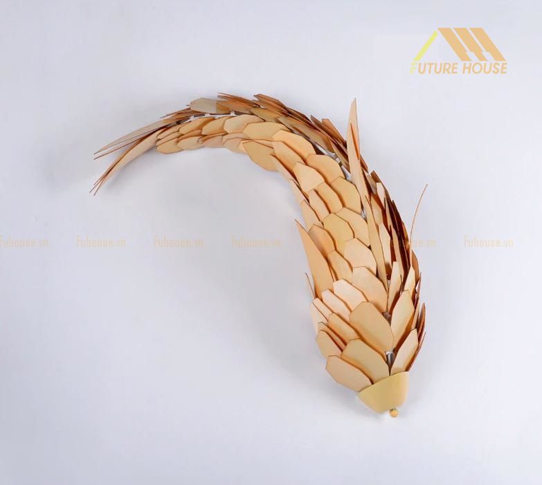 Mẹo Trang Trí Nội Thất Phòng Ngủ Đẹp Với Đèn Treo Tường Cá Chép Vàng