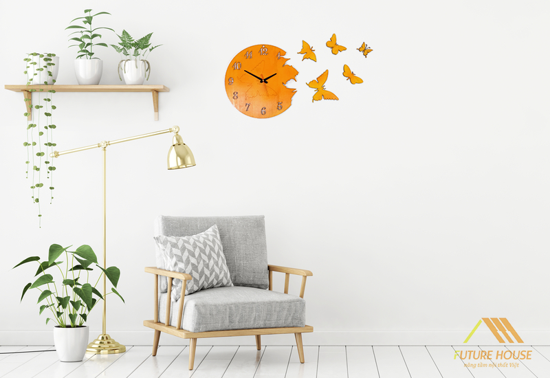 Đồng hồ gỗ treo tường đẹp