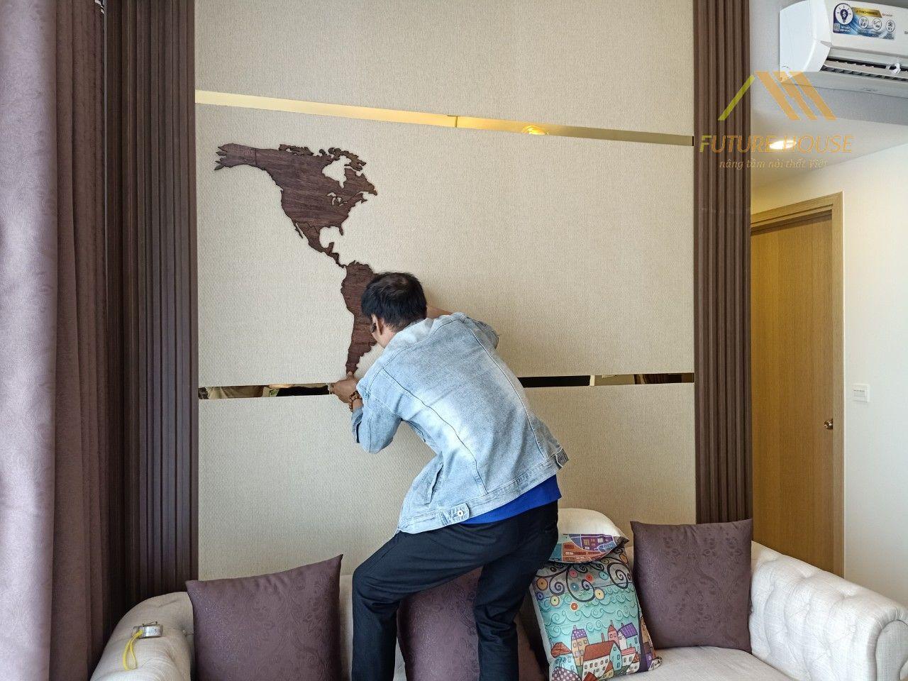 bản đồ gỗ World S