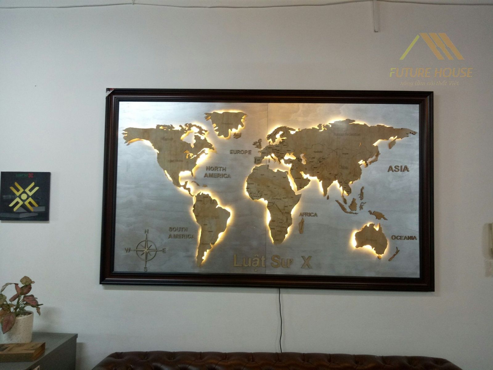 bản đồ gỗ thế giới