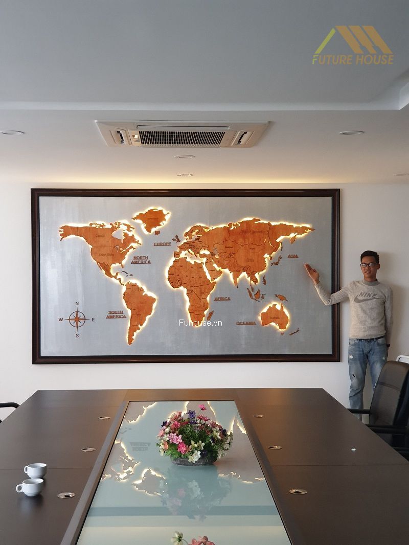 bản đồ thế giới đẹp