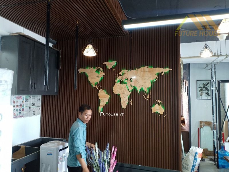 bản đồ treo tường đẹp