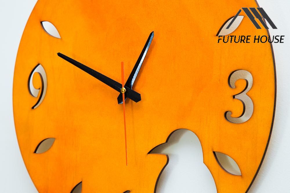 Đồng hồ gỗ treo tường F-Gorge 09