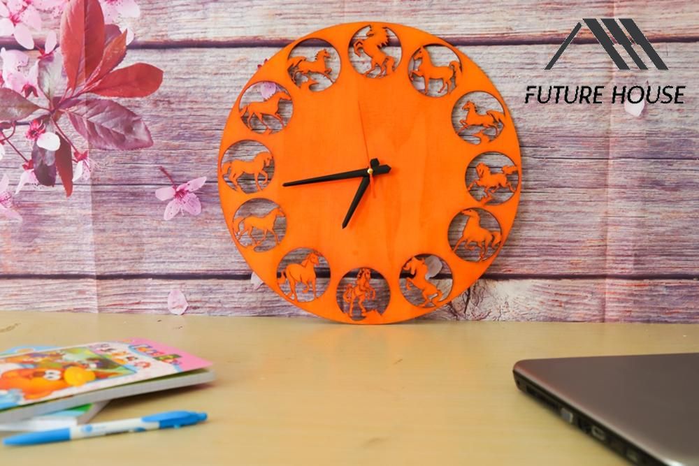 Đồng hồ gỗ treo tường F-Gorge 25