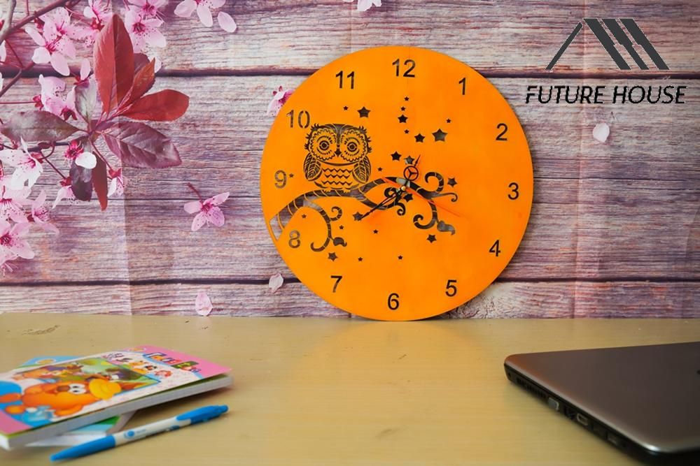 Đồng hồ gỗ treo tường F-Gorge 22