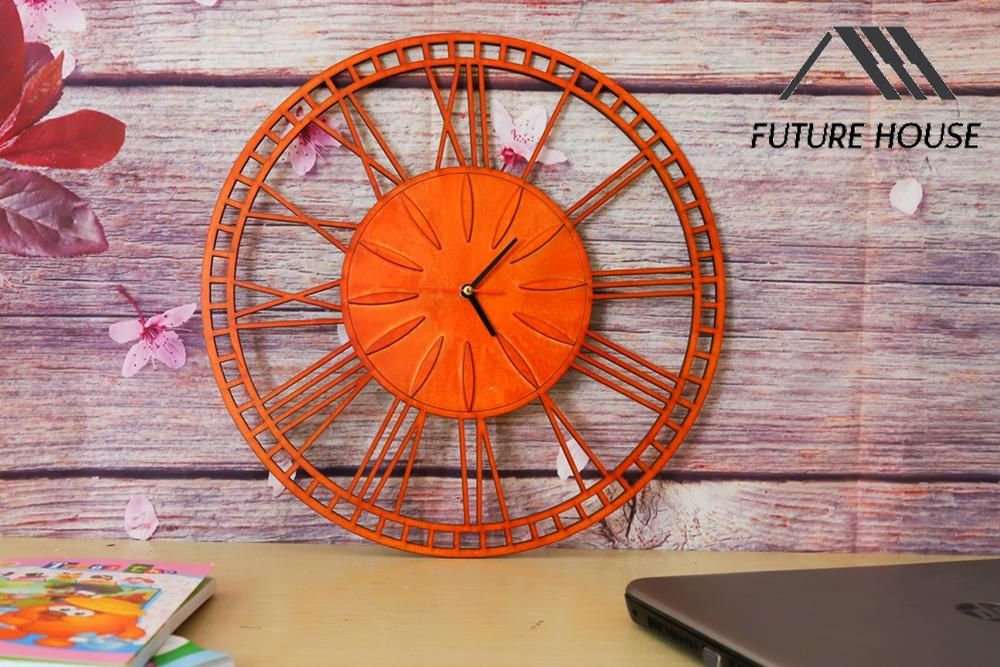 Đồng hồ gỗ treo tường F-Gorge 07