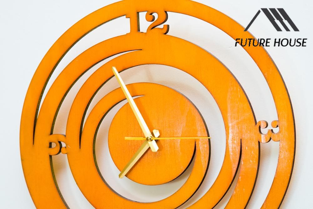 Đồng hồ gỗ treo tường F-Gorge 01