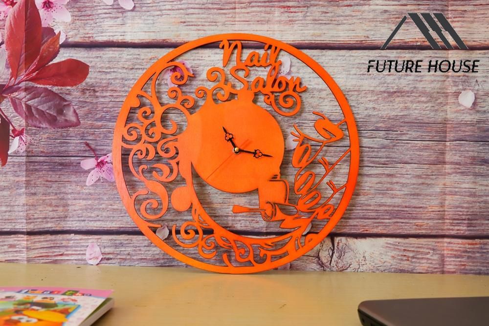 các mẫu đồng hồ gỗ treo tường đẹp