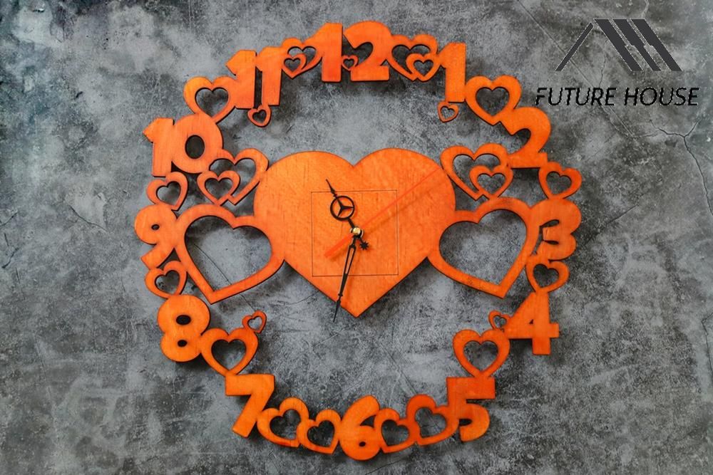 Đồng hồ gỗ treo tường F-Gorge 13