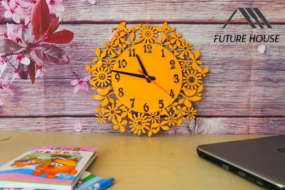 Đồng hồ gỗ treo tường F-Gorge 05