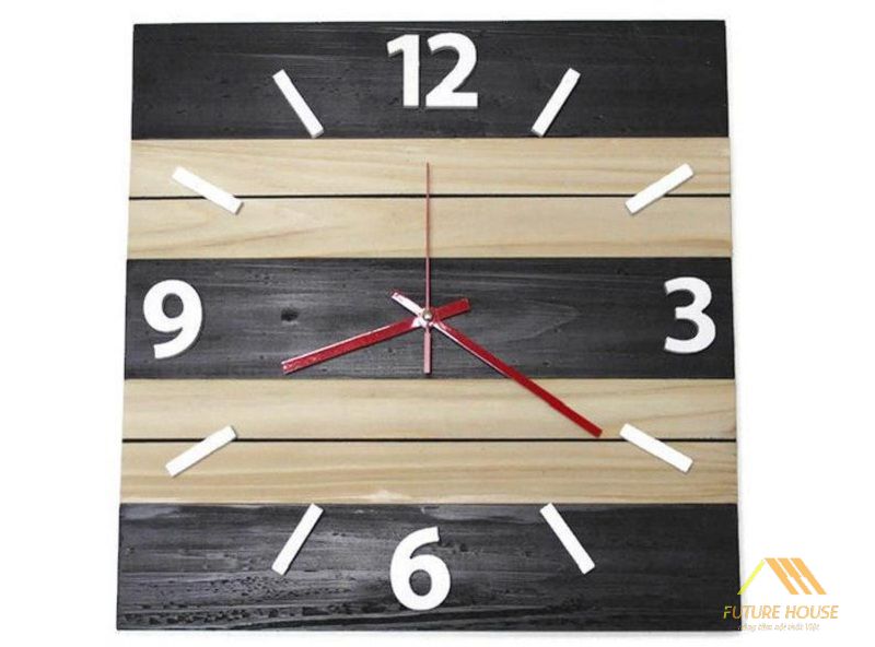 Đồng Hồ Gỗ Treo Tường F-Gorge 53