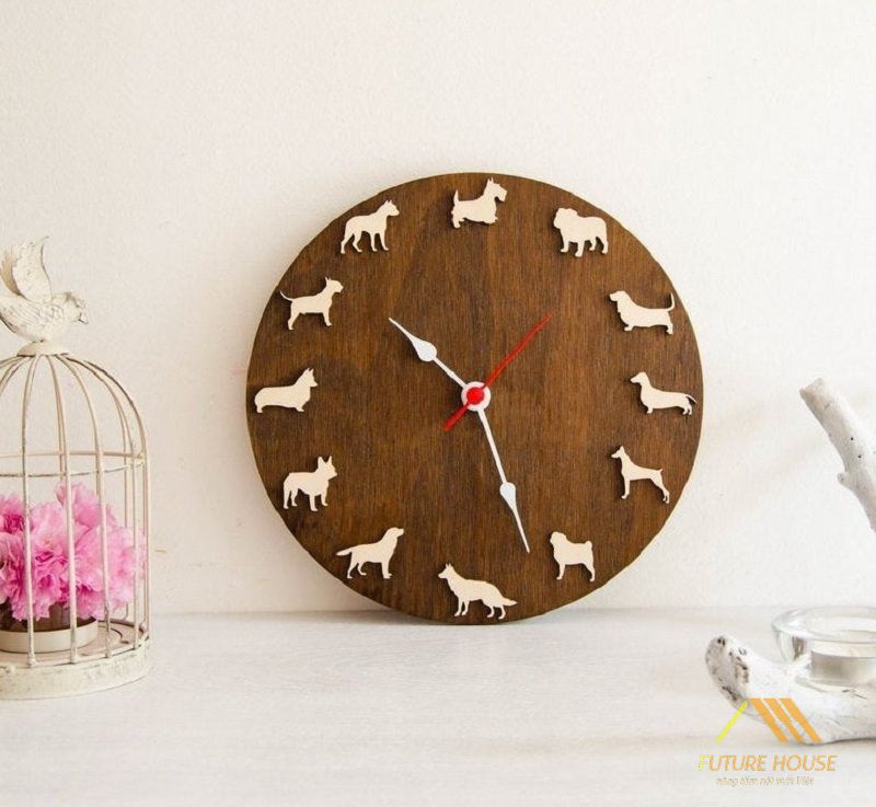 Đồng Hồ Gỗ Treo Tường F-Gorge 57