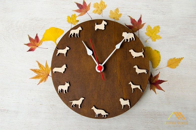 Đồng hồ treo tường bằng gỗ có giá bán như thế nào?
