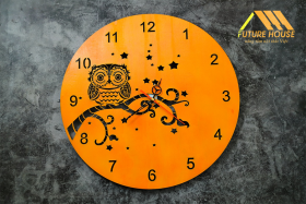 Đồng hồ gỗ treo tường F-Gorge 22