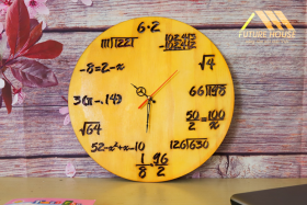 Đồng hồ gỗ treo tường F-Gorge 14