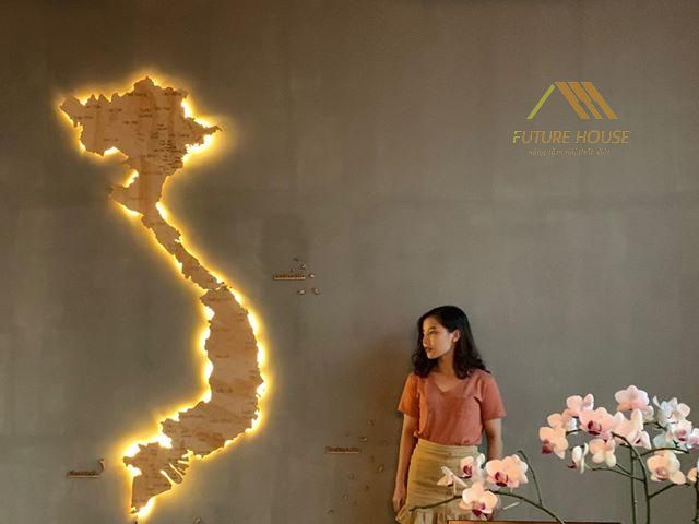 bản đồ Việt Nam gỗ