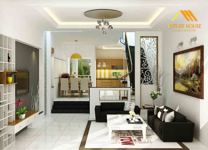 “Nghiệm Thu” Trang Trí Tường Phòng Khách