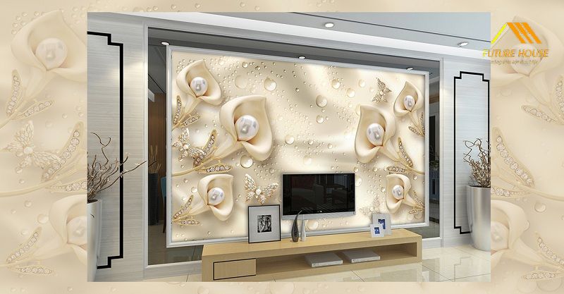 Vải dán tường nhân tạo