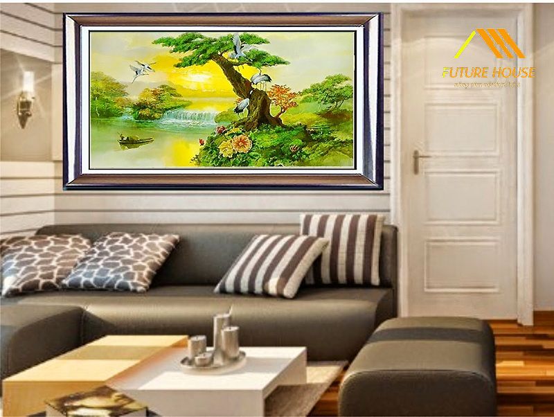 Tranh Phong Cách Đẹp Cho Huyền Quan Nhà Ở Đẹp Mẫu 1
