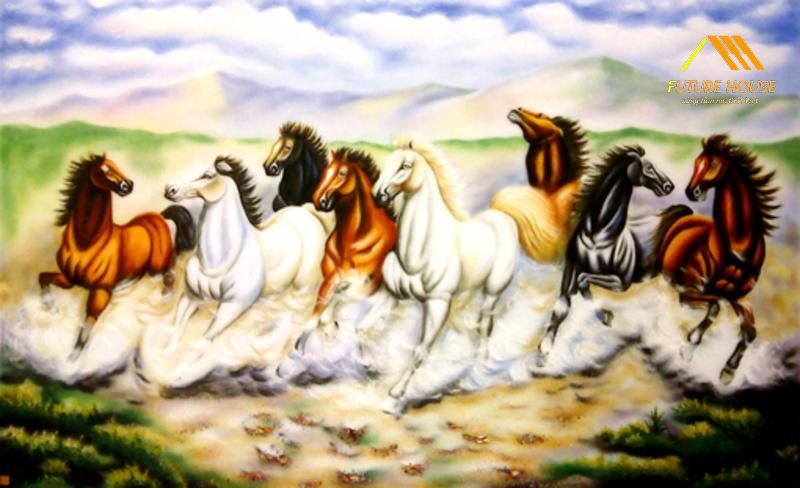 Tranh Phong Cách Đẹp Cho Huyền Quan Nhà Ở Đẹp Mẫu 4