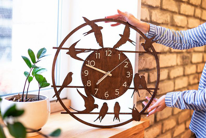 đồng hồ treo tường đẹp