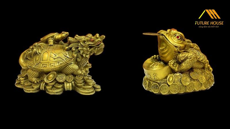 Tỳ Huơu và Thiềm Thừ - Vật phẩm phong thủy may mắn của người mệnh Kim