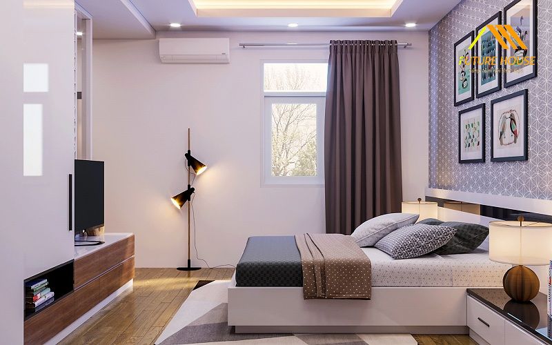 Quan sát phòng ngủ vào ban đêm để chọn cách trang trí phù hợp