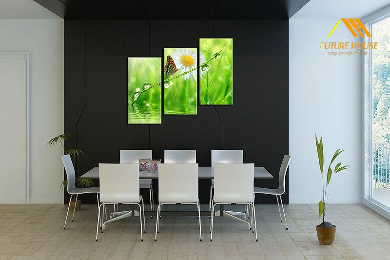Đảm bảo tính nhất quán tổng thể trong trang trí tường phòng ăn