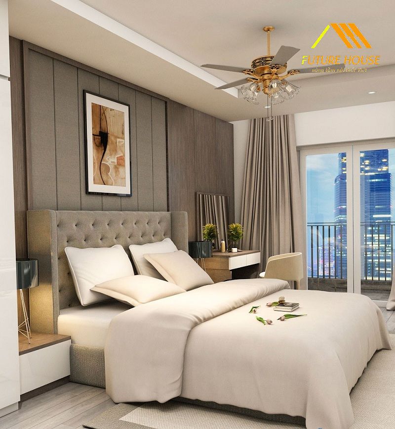 Trang trí nội thất phòng ngủ cho người mệnh Kim