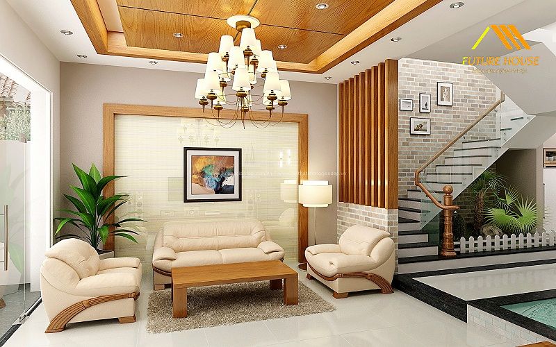 Trang trí ánh sáng phòng khách tùy theo phong cách thiết kế