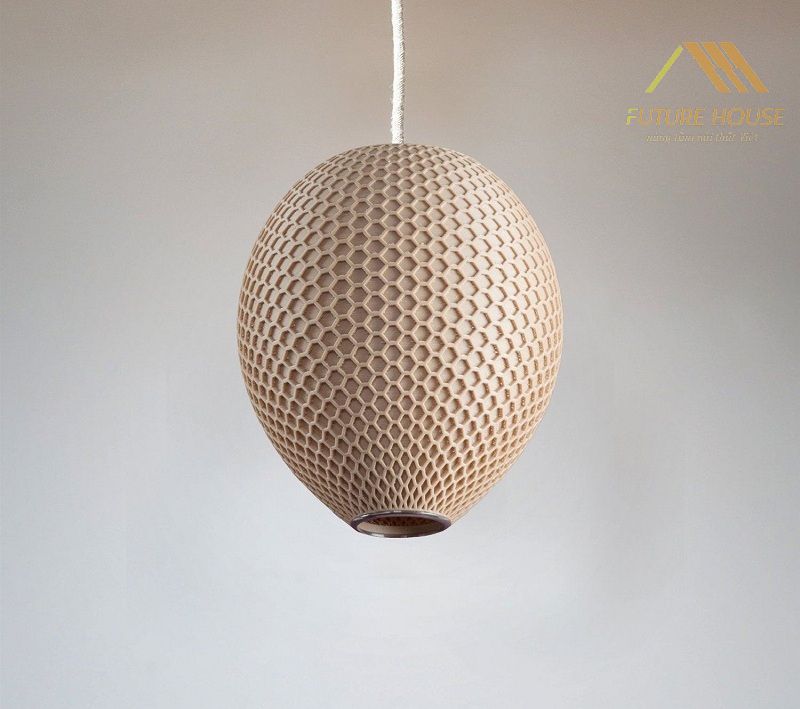 Mẫu đèn gỗ thả trần trang trí nội thất phòng ngủ cao cấp có gì nổi bật?
