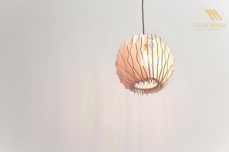 Đèn gỗ thả trần trang trí nội thất phòng trọ - Lợi ích thực tế đem lại